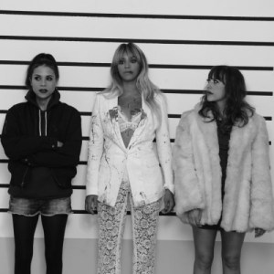 Bey in a line-up with the Jones sisters, quincy's daughters.