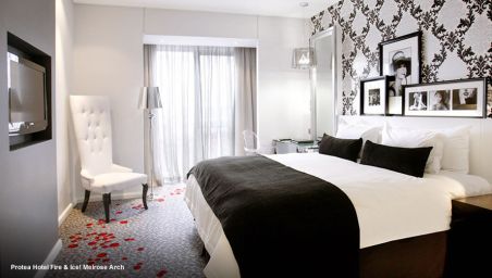 What is a great hotel without a great room? I'm a stickler for a comfy bed and well decorated digs. This room is airy and beautiful.