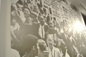 This year is the anniversary of the Civil Rights Act of 1964. This exhibit reminds us of the way things are and the way they used to be.