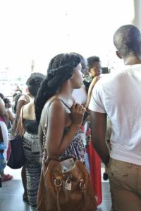 The venue was full and the natural hairstyles were beyond fabulous.