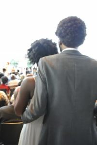 There were also lovers who shared a passion for natural hair.