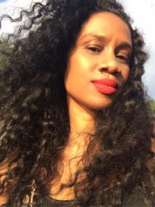 This is a "wash and go". To keep curls defined I apply a custard or curl cream after I wash and condition my hair.