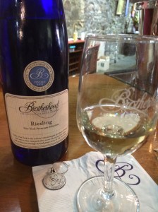 This Brotherhood Riesling is a favorite on the White House Menu.  Former President, Bill Clinton insisted that American wines should be served in the White House. Before this there were no American wines on our White House menu.