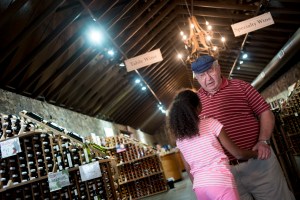 While on the tour we met an amazing couple and Lou bonded with Angelique immediately. He shared some childhood memories of making wine with this dad when he was a boy many moons ago.