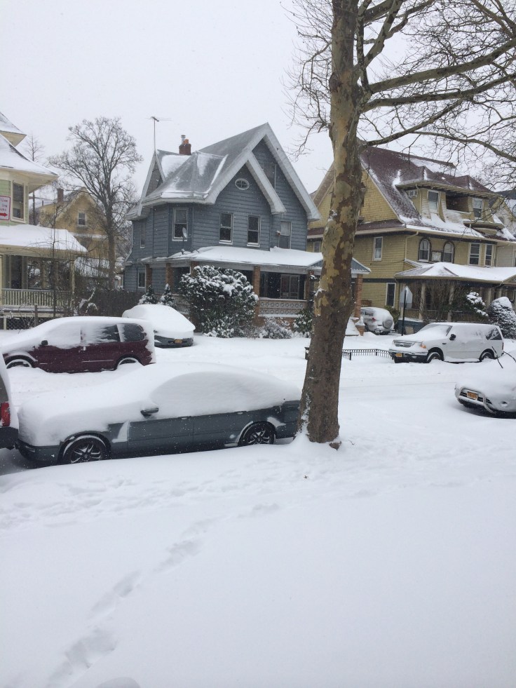 The digging out of the cars as yet to begin.