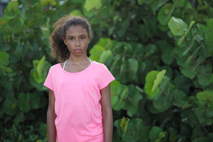 There is fantastic green foliage separating the beach from the park where people play volleyball, bike or jog along Collins Ave.